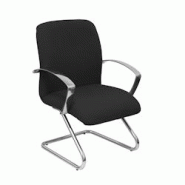 Piqueras y Crespo Sillón Caudete confidente patÃn bali negro - noir multi-matériau 117CPBALI840 Piqueras y Crespo Sillón Caudete confidente patÃn bali negro - noir multi-matériau 117CPBALI840