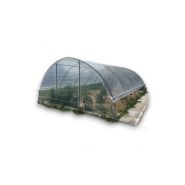 Serre de jardin avec aérations latérales et pieds droits de  0,50 m de haut - GOTHIQUE_1