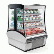 Vitrine réfrigérée verticale libre service SMART TWIN - 2 côtés - Température +2°C/+4°C - 3 ou 4 niveaux d'étagères Vitrine réfrigérée verticale libre service SMART TWIN - 2 côtés - Température +2°C/+4°C - 3 ou 4 niveaux d'étagères