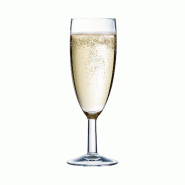 Arcoroc ARC 27810 Savoie Flûte à champagne, flûte à champagne, 170ml, verre, transparent, 12 pièces - transparent verre ARC 27810