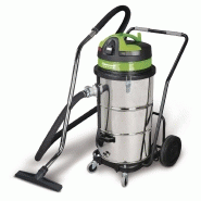 Aspirateur industriel eau et poussière pour l'usinage des métaux - cuve inox 78 litres - 3 moteurs 3,3 kW 230 V - 76 dB(A) Cleancraft FLEXCAT 378 EOT Aspirateur industriel eau et poussière pour l'usinage des métaux - cuve inox 78 litres - 3 moteurs 3,3 kW 230 V - 76 dB(A) Cleancraft FLEXCAT 378 EOT