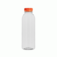Bouteille en PET + bouchon solidaire 500 ml x 110 - plastique 1407721