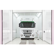 Cabine de peinture fermée pour poids-lourds - pistolage et étuvage - éclairage LED ATEX - ventilateur ILKE Cabine de peinture fermée pour poids-lourds - pistolage et étuvage - éclairage LED ATEX - ventilateur ILKE