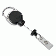 Durable boîte de 5 enrouleurs noir porte-bagde clés, capacité 300g, verrouillage aimanté, longueur 60 cm Durable boîte de 5 enrouleurs noir porte-bagde clés, capacité 300g, verrouillage aimanté, longueur 60 cm