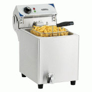 Friteuse électrique 7 litres avec vanne de vidange  Casselin