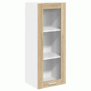 Helloshop26 - Armoire suspendue moderne rangement efficace 40 x 31 x 100 cm en bois d'ingénierie chêne sonoma 02_0053419 - Bois massif 3000237939200