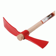 Pioche-hache GOUVY - Fabrication française - 2 en 1 pour terrains racinaires