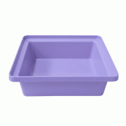 PLAST'UP ROTOMOULAGE Bac de rangement empilable 30l - LAVANDE - violet plastique 0637962082951