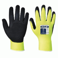 Portwest - Gants manutention enduit mousse de latex Grip HV (Pack de 12) Jaune Taille 5 - jaune 5036108360598