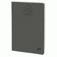 Quo Vadis - Carnet de notes - Everest - Gris - Pages Lignées - 15x21 cm - Papier Clairefontaine blanc - Fabrication française - bleu 2371147Q Quo Vadis - Carnet de notes - Everest - Gris - Pages Lignées - 15x21 cm - Papier Clairefontaine blanc - Fabrication française - bleu 2371147Q