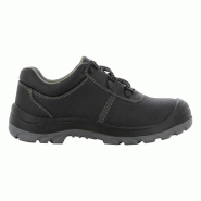 Safety Jogger - Chaussures de sécurité basses avec une protection en acier et un soutien de la posture BESTRUN noir S3 Noir Taille 44 - 44 noir mati