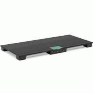 Steinberg Systems Balance vétérinaire 150 kg/50 g avec tapis antidérapant LCD pour petits animaux Balance plateforme au Sol Industrielle Agricultur