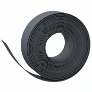 Vidaxl bordures de jardin 3 pcs gris 10 m 15 cm polyéthylène 3155441