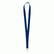 25x Lanière bleu marine avec crochet métallique pivotant - 8412536802164