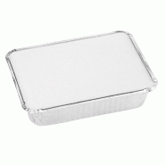 Barquette aluminium 1900 ml + couvercle en carton par 800 pièces JORIDEAL - 3519400999311