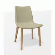Chaise "VITA" - 4 Pieds bois, Assise standard