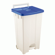 Collecteur à pédale 100L Gilac - Bleu_0