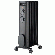 CONFORT LINE Radiateur Bain D'huile 1500w Noir cl.Radbh1500m - noir 3485617778363