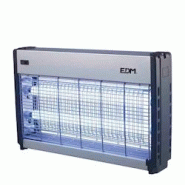 EDM - Désinsectiseur électronique professionnel 2X15W 49X10X31Cm Couleur Chrome/Noir Edm - 8425998060133 EDM - Désinsectiseur électronique professionnel 2X15W 49X10X31Cm Couleur Chrome/Noir Edm - 8425998060133