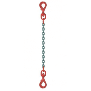 Elingue chaîne avec 1 crochet émérillon à chaque extrémité Référence 4286AA