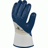 Gant nitrile dos aere manchette toile 6 cm - ni170