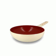 Menastyl - Wok cerise 28cm en aluminium - 3256391051610