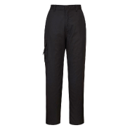 Pantalon de travail combat femme - PTLTRVCBNR-PW02/F_0