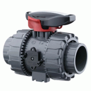 Robinet à tournant sphérique PVC - Femelles à coller EPDM - D 016 PN 16 - Référence 31VKDIV016E
