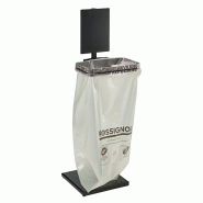 Rossignol Support sac sans couvercle Rollec sur socle - 110l - gris manganèse - 3019920531362