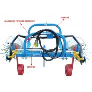 Spol double - épampreuse mécanique - arrizza srl - châssis à 3 points posterieur