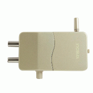 ARREGUI CI10P-AL Serrure de sécurité invisible, alarme sonore, 4 poignées, anti-effraction, serrure électronique, pêne dormant sans fil à l'int�