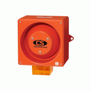 Avertisseur combiné industriel YL80 - 116 dB - Flash Xénon 5J - Réf. : MOF0011 - 32 tonalités - IP66