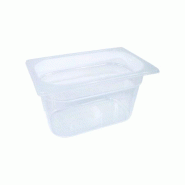 Bac Polypropylène GN 1/4 H. 150 mm - Gastroland - transparent plastique polypropylène 3701666002441