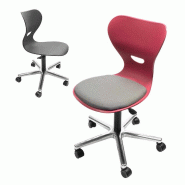 Chaise Pivotante  - ressort à gaz, mobile, ergonomique et confortable - EWS.25
