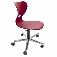Chaise Pivotante  - ressort à gaz, mobile, ergonomique et confortable - EWS.25