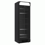 Congélateur 1 porte en verre noir 382l l640 négative 7464.0060 COMBISTEEL