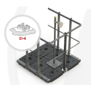 Garde-corps aluminium - compatible avec supports Smart City - Version légère Garde-corps aluminium - compatible avec supports Smart City - Version légère