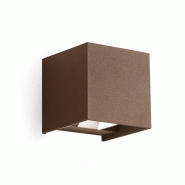 Gea Luce Applique Murale Extérieure Ges1022 2X5W Led Cct Sélectionnable 3000K/4000K/5500K Ip65 Marron - Gealuce - GES1022 Gea Luce Applique Murale Extérieure Ges1022 2X5W Led Cct Sélectionnable 3000K/4000K/5500K Ip65 Marron - Gealuce - GES1022