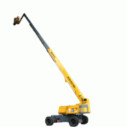 Nacelle Articulée HT43 RTJ PRO idéale pour vos travaux en hauteur tout terrain en Alpes - disponible en achat neuf et en location de courte à longue durée Nacelle Articulée HT43 RTJ PRO idéale pour vos travaux en hauteur tout terrain en Alpes - disponible en achat neuf et en location de courte à longue durée