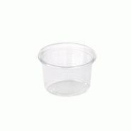Packnwood FHC - 500Pcs - Pot Deli rond PET transparent - H61mm 360ml - transparent plastique 210DELI122 Packnwood FHC - 500Pcs - Pot Deli rond PET transparent - H61mm 360ml - transparent plastique 210DELI122