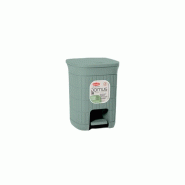 Poubelle de salle de bain Stefanplast Domus 6L Thé ​​Vert - 8003507904026