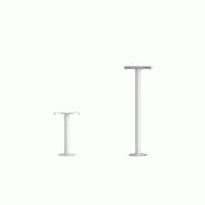 Projecteur LED extérieur Clos 60 cm blanc mat 16W avec interrupteur, température 3000K/4000K/5000K, IP65 IK08, design - Beneito & Faure - blanc 8436