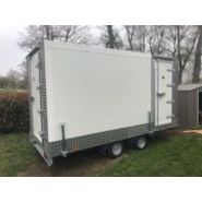 Remorque frigorifique double essieu 2x1350kg - RAPHA 20 - Châssis Lider freiné et dimensions intérieures optimisées_1