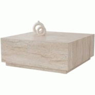 Table basse carré en aggloméré Lizbon Hanah Home - beige 8684283747283 Table basse carré en aggloméré Lizbon Hanah Home - beige 8684283747283