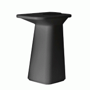 Table haute design in & out NOMA - noir