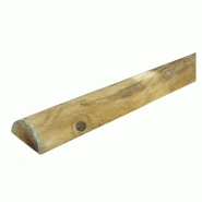 Traverse droite bois naturel, h.7 x l.250 cm