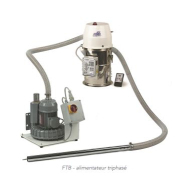 Alimentateur matière triphasé pour le transport de granulés plastiques - Série FTB Alimentateur matière triphasé pour le transport de granulés plastiques - Série FTB