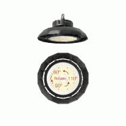 Beneito & Faure Lampe LED industrielle à lentille UFO DALI 150 W 100-260 V 4000 K - noir 4917