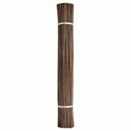 Canisse synthétique imitation osier marron &quot;fency wick&quot; 1,50 x 3 m