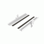 Console centrale Round - Gauche et Droite - blanc mat - par 2